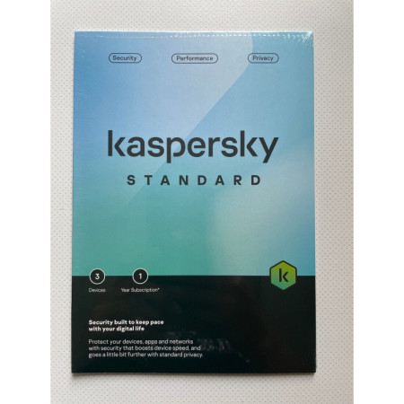 Kaspersky Standard Antivírus – 3 PCs | Licença 1 ano