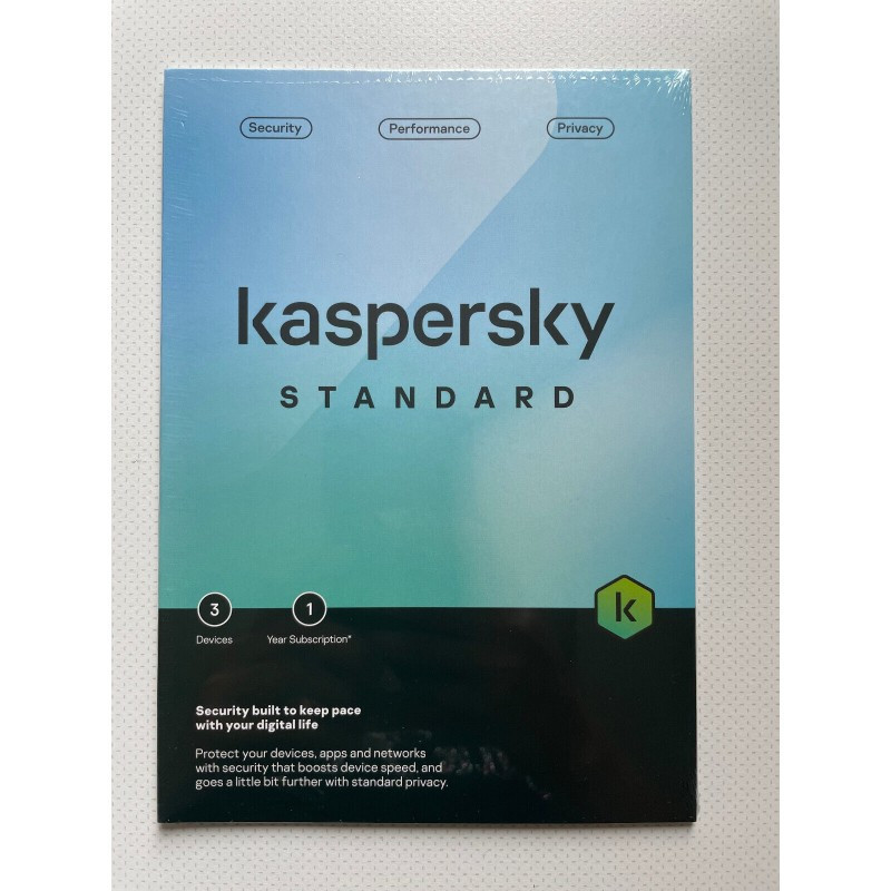Kaspersky Standard Antivírus – 3 PCs | Licença 1 ano