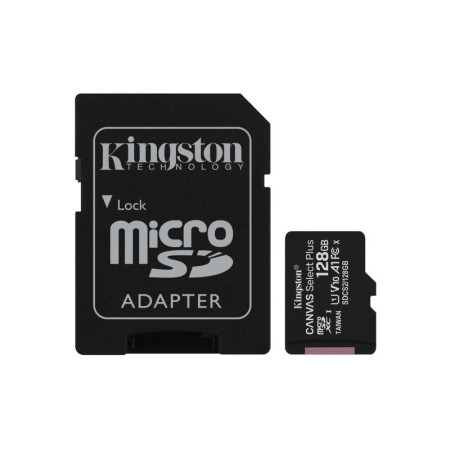 Cartão MicroSD 128GB CL10 SDXC 100MB/s c/ Adaptador