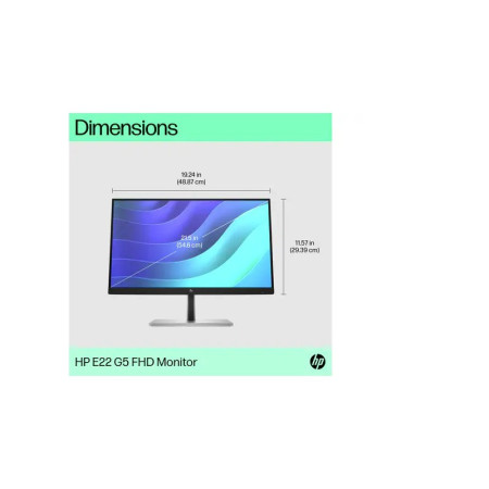 Monitor HP E22 G5 21.5" FHD HDMI/DP/USB