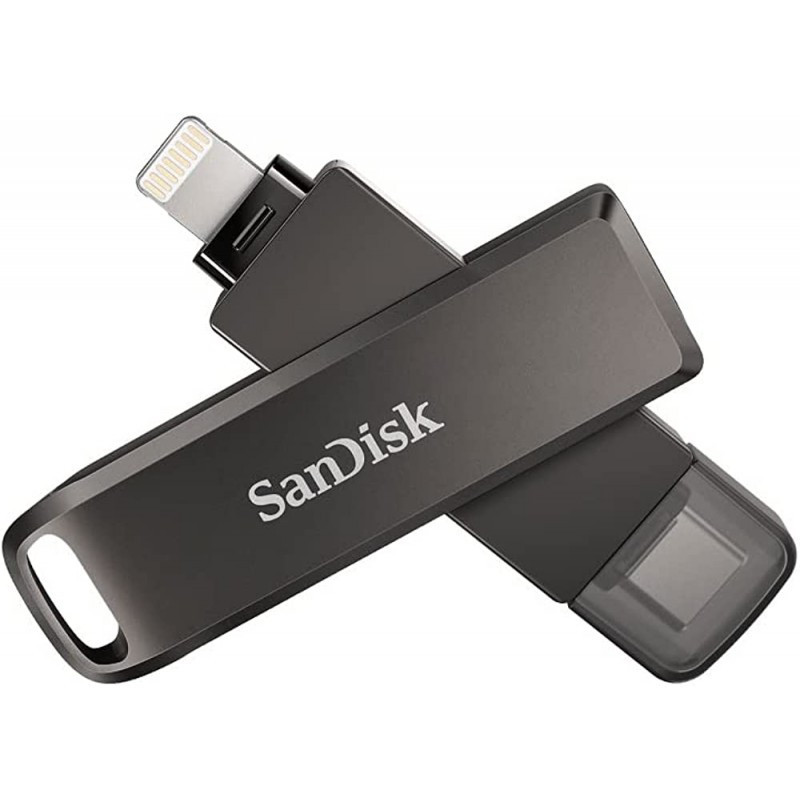 Pen Drive SanDisk iXpand 128GB USB-C + Lightning