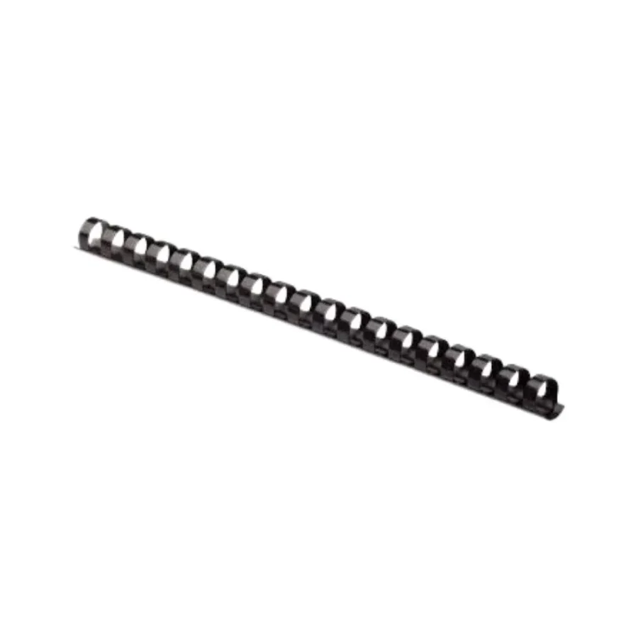ARGOLAS DE PLÁSTICO A4 19MM PRETO – ENCADERNAÇÃO PROFISSIONAL