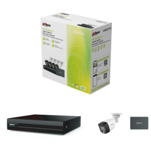 DAHUA KIT DE CAMERA 4 FULL COLOR DH-KIT/XVR1B04-I/4-HFW1209CP-A-LED-0360B