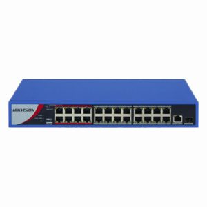 Switch Hikvision DS-3E0326P-E/M(B) 24 Portas PoE Série Eco