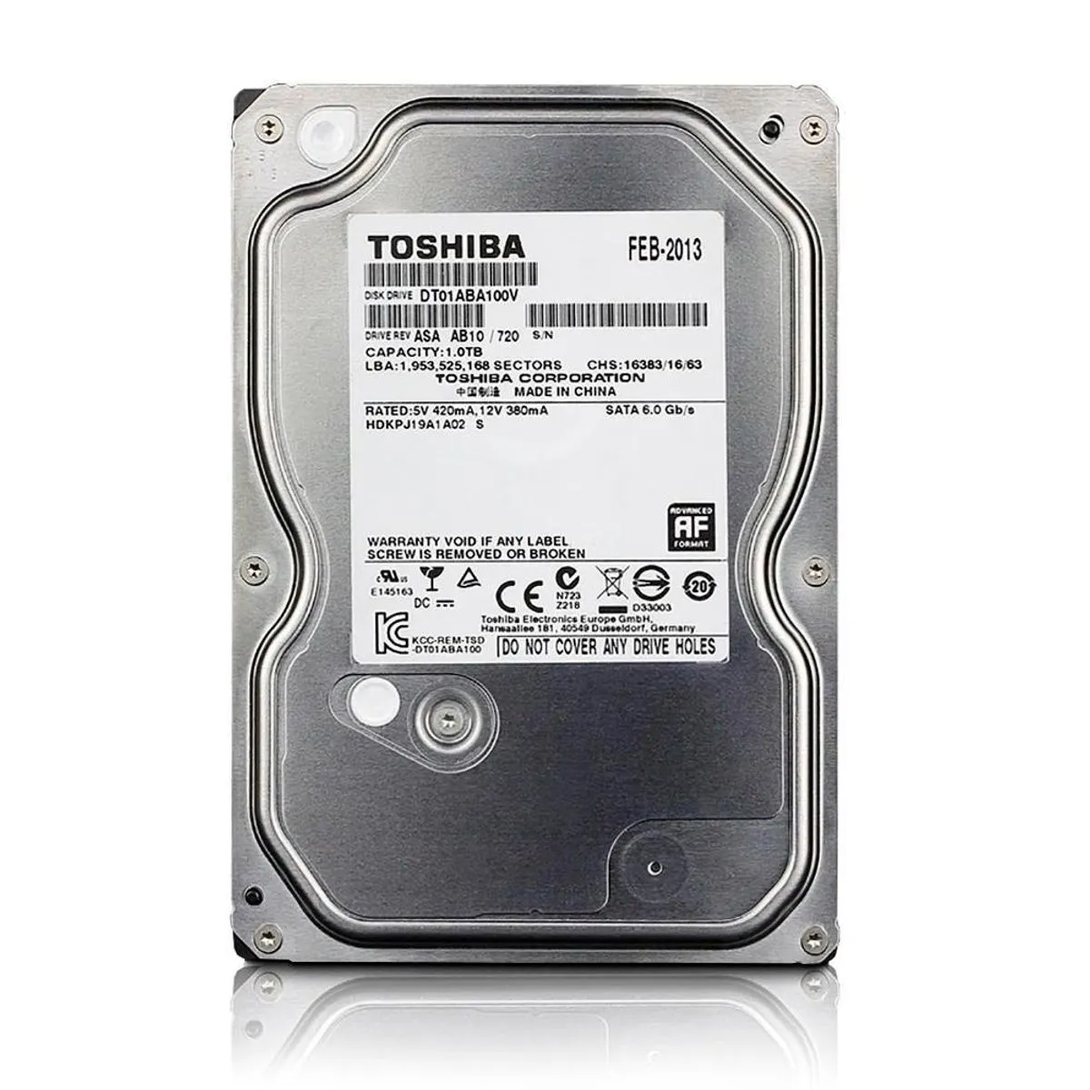 TOSHIBA HDD-1TB DT01ABA100V
