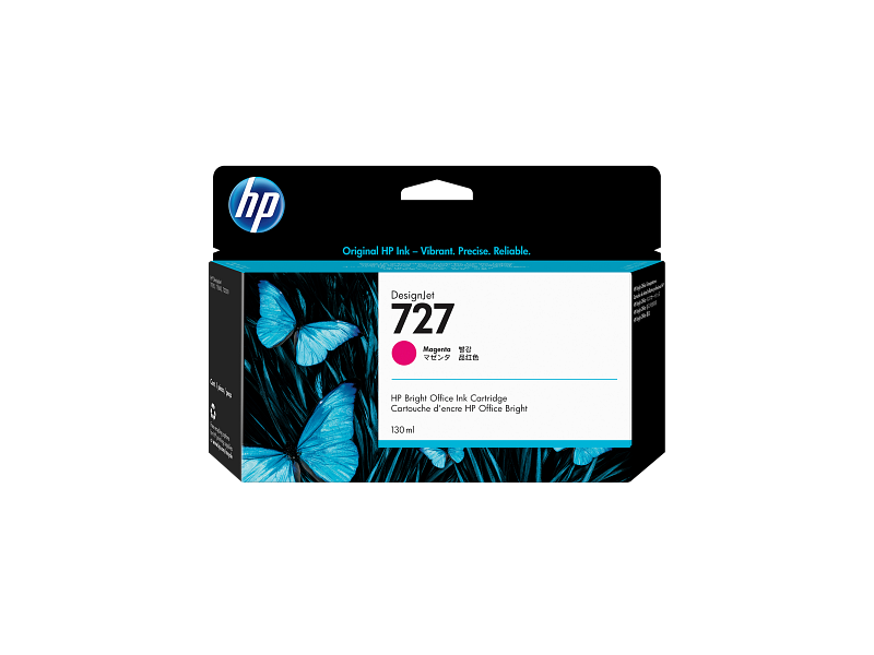 Tinteiro HP 727 B3P20A Magenta 130ml