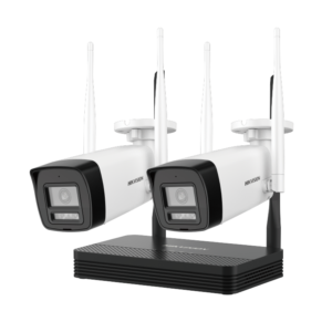 Kit de Câmeras WiFi Hikvision NKS422W0H 2MP com 2 Câmeras Bullet