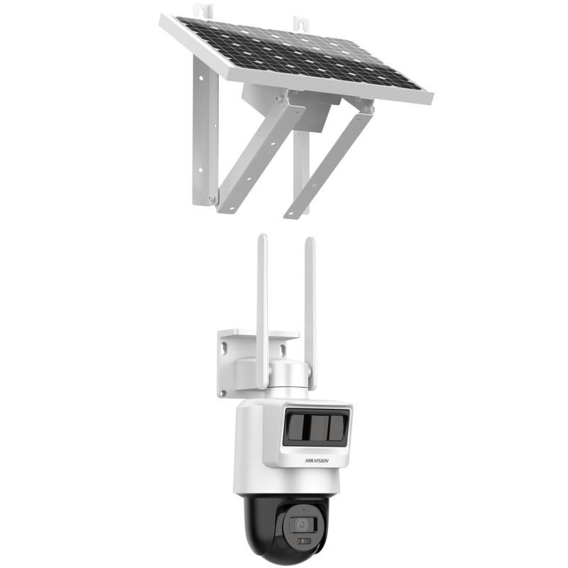 HIKV CAMERA PT PAINEL SOLAR DS-2DE2C400IWG-K/4G/C05S10 4MM 4MP COM RADAR E PIR - Imagem 4
