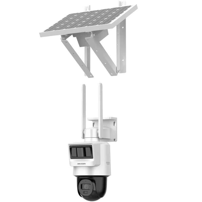HIKV CAMERA PT PAINEL SOLAR DS-2DE2C400IWG-K/4G/C05S10 4MM 4MP COM RADAR E PIR - Imagem 3