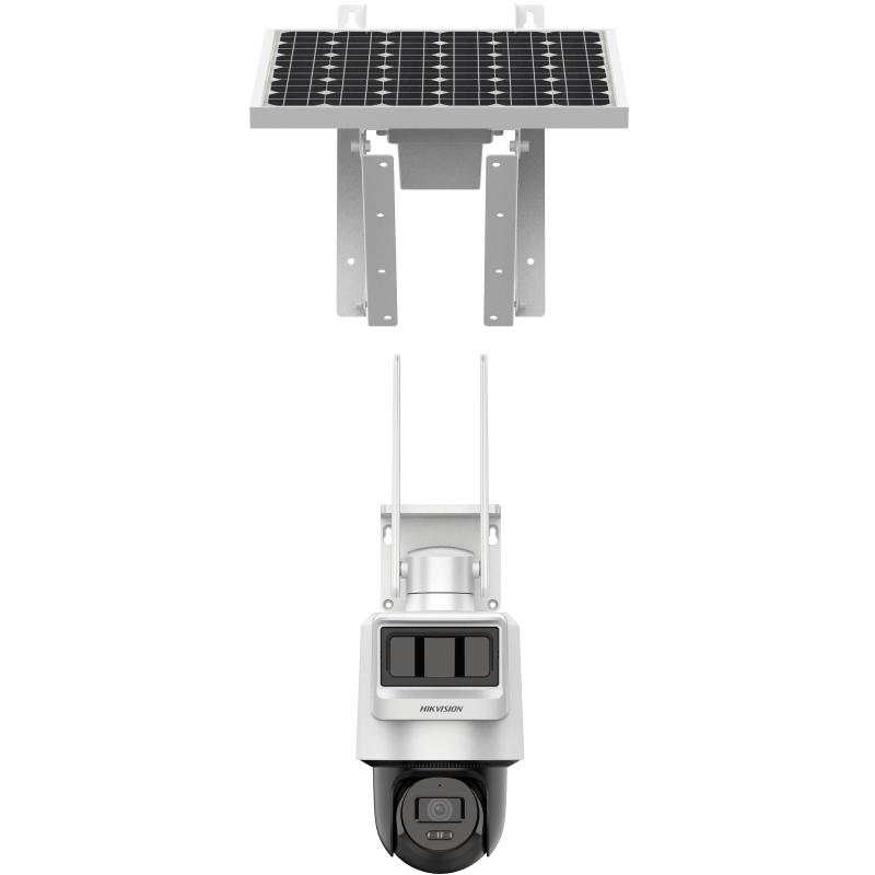 HIKV CAMERA PT PAINEL SOLAR DS-2DE2C400IWG-K/4G/C05S10 4MM 4MP COM RADAR E PIR
