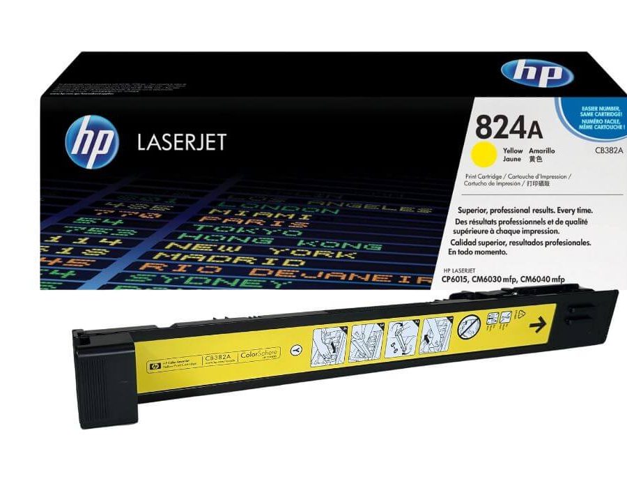 TONER CB382A CM6040 / 6015 AMARELO