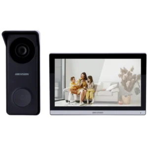 Vídeo Porteiro Hikvision DS-KIS313-P 7″ Wi-Fi 2MP Híbrido