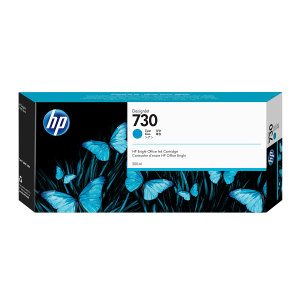 Tinteiro HP 730 P2V68A Ciano 300ml