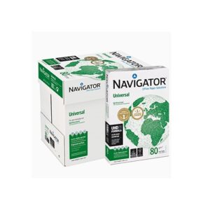 PAPEL CÓPIA E IMPRESSÃO NAVIGATOR A4 80G - CAIXA 5 RESMAS