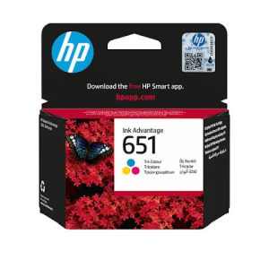 Tinteiro HP 652 F6V24AE Tricolour 3835