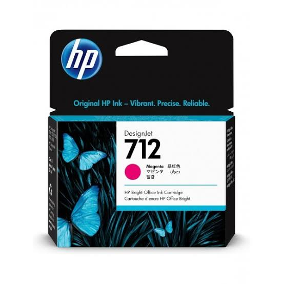 Tinteiro HP 712 3ED68A Magenta 29ml