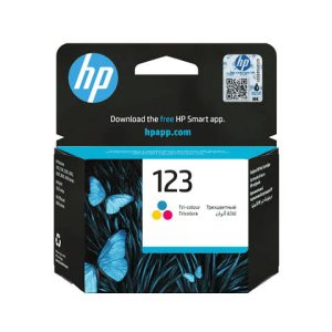 Tinteiro HP 123 F6V16AE Tricolour 2000/3000