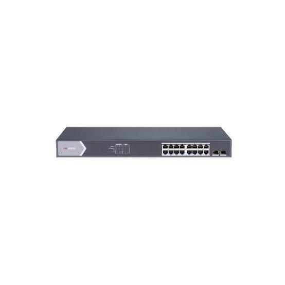 Switch Hikvision DS-3E0518P-E 16 Portas Gigabit PoE