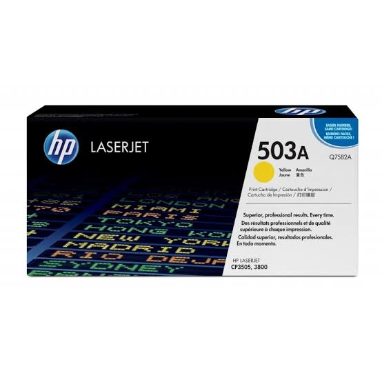 TONER Q7582A 3800 AMARELO
