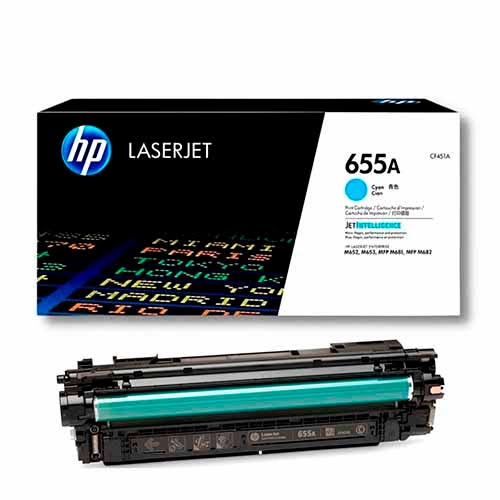 TONER 655A CYAN M65X/M68X