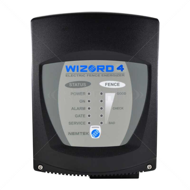 Central de Cerca Elétrica Nemtek Wizord 4i 4 Joule com Ficha EU