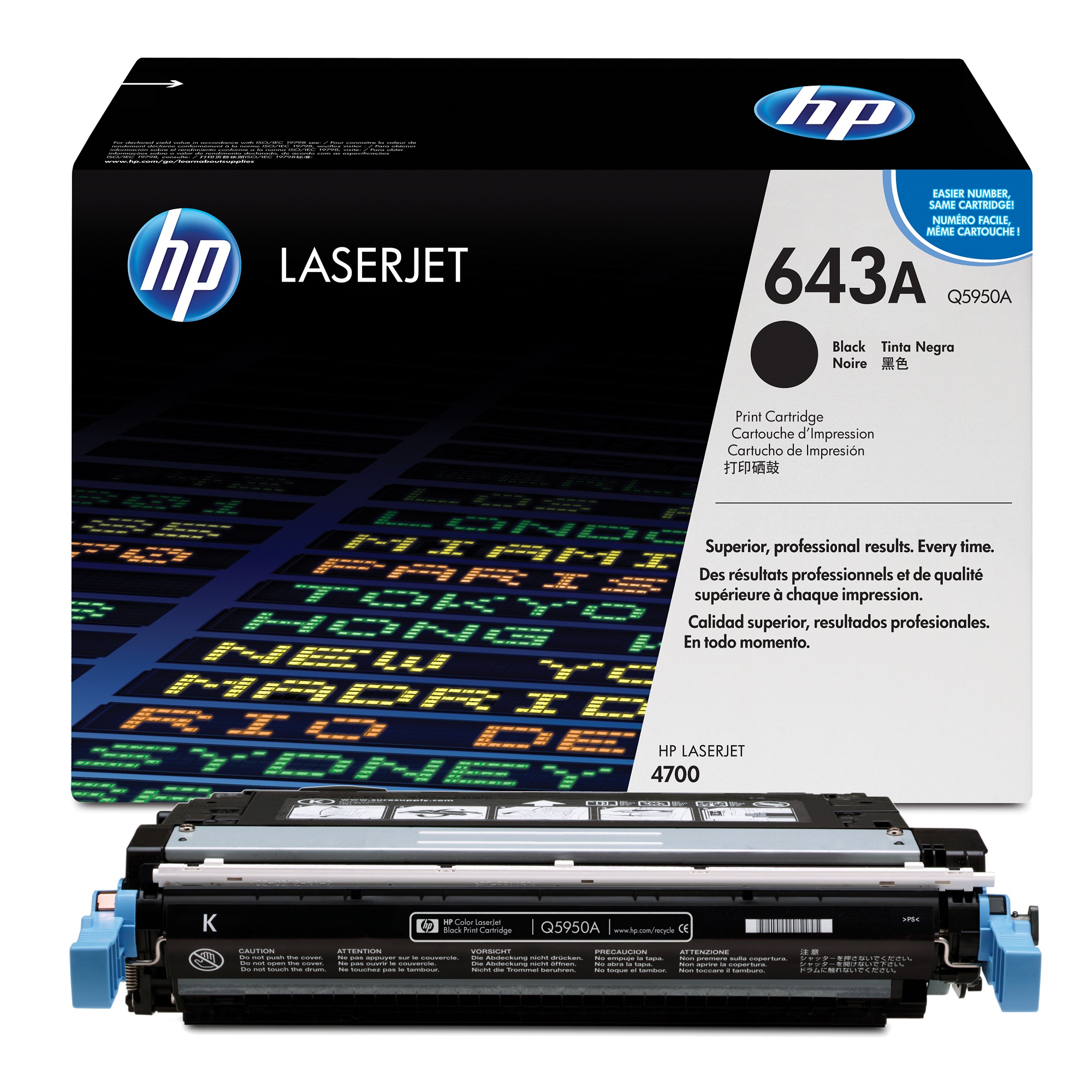 TONER Q5950A 4700 PRETO