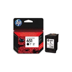 Tinteiro HP 651 C2P10AE Preto 600 Páginas