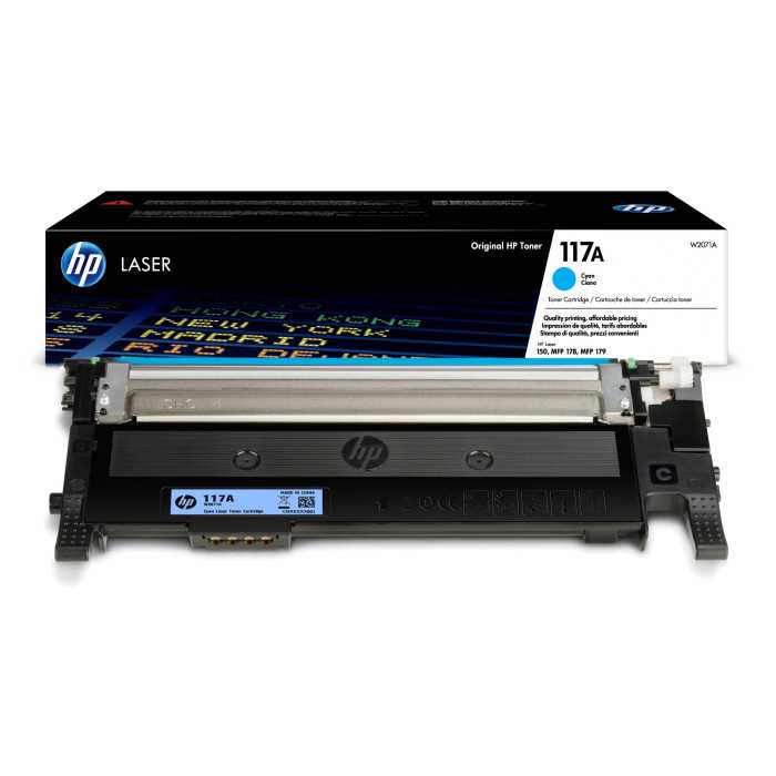 TONERW2071A 117A CYAN LJ150/MFP178/MFP179 (700 PAGES)