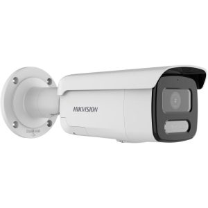 HIKV CAMERA DS-2CD2T47G2-LSU/SL 4MM 4MP BULLET EXIR 60MTS COLORVU ILUMINACAO E AUDIO