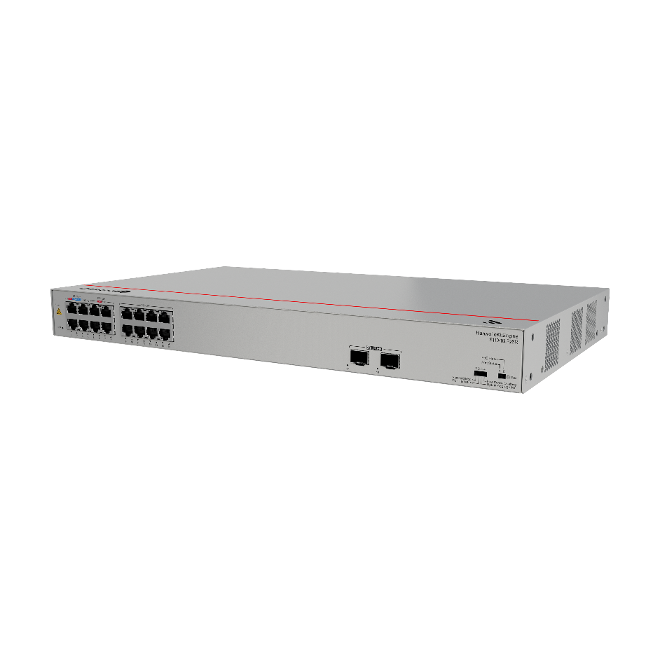 Switch Huawei S110-16LP2SR PoE+ 16 Portas Gigabit + 2 SFP 124W