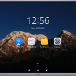 Painel Interativo Hikvision 65" 4K Touch Android/Windows Wi-Fi Preto