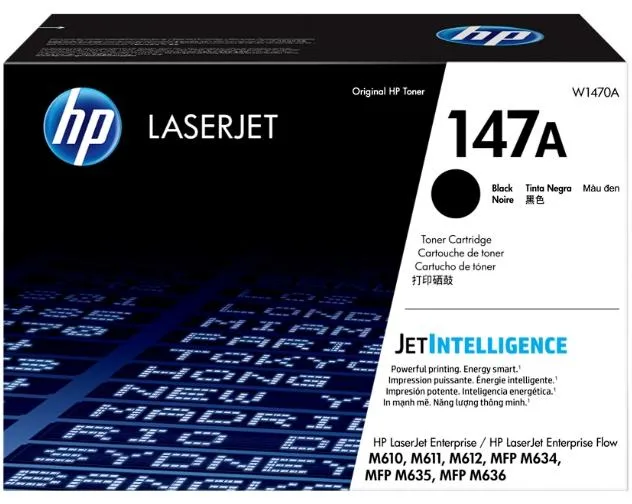 TONER HP 147A PRETO LJ ENT M6XX (W1470A)