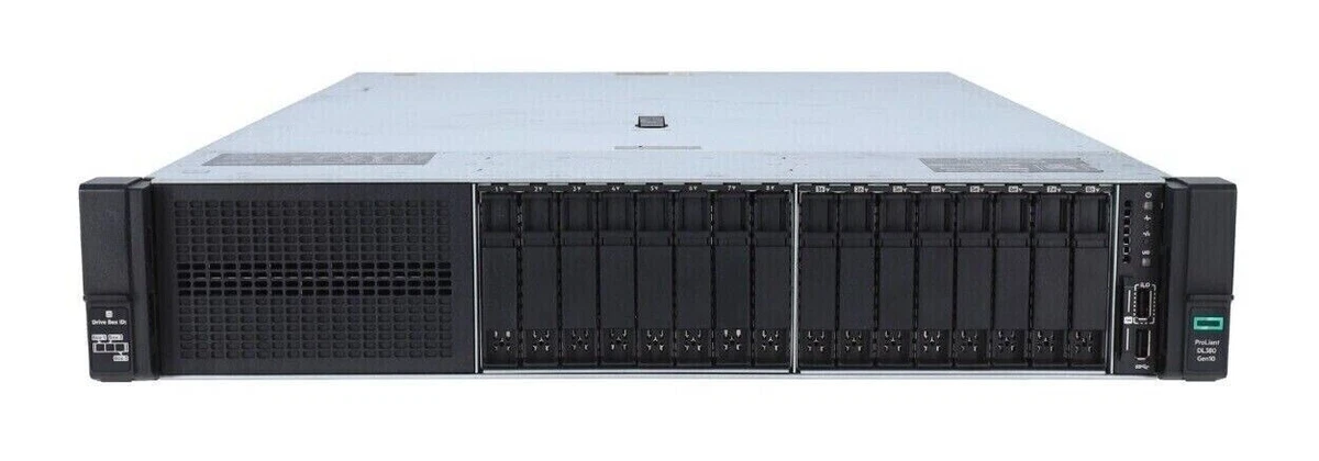 Servidor HPE ProLiant DL380 Gen10 Silver | 32 vCPUs | 32GB RAM | 1.8TB SAS (Recondicionado) - Imagem 2