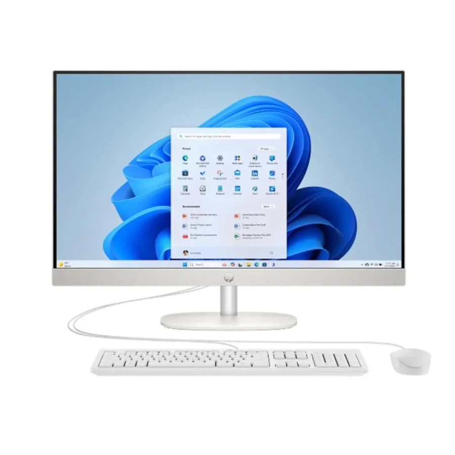 PC All-in-One HP 27 CR Series Intel Core Ultra 5 225U 16GB 1TB SSD Branco