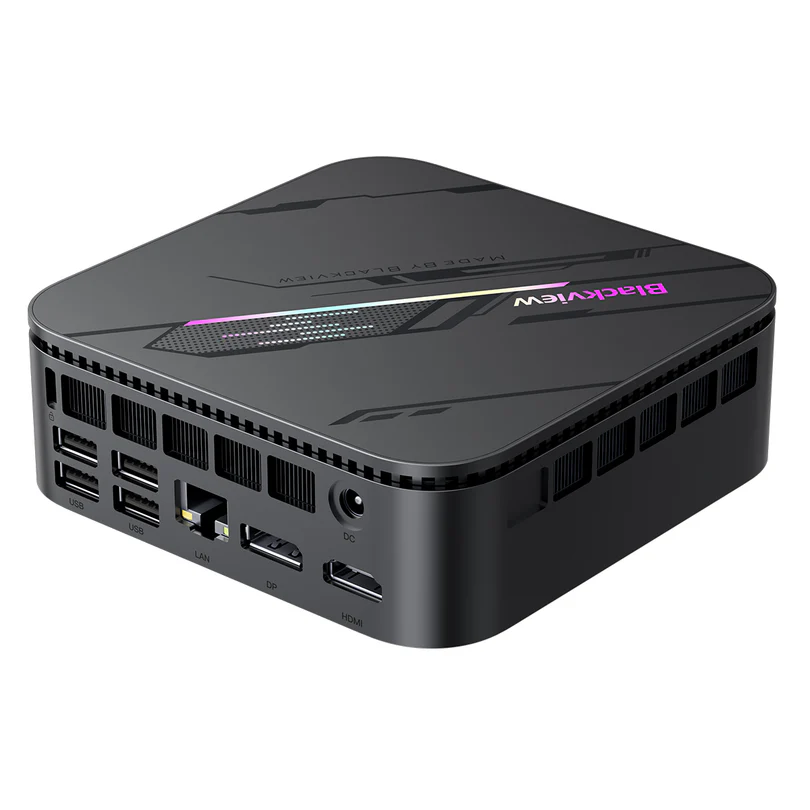 COMPUTADOR MINI BLACKVIEW MP-SERIES MP100 PRO I9-12900HK UHD GRAPHICS 16GB 1TB SSD W11P CINZA - Imagem 3