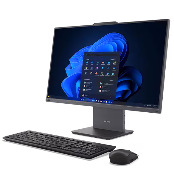 COMPUTADOR AIO LENOVO 27" THINKCENTRE NEO 50A I5-13420H UHD GRAPHICS 16GB 512GB SSD FHD W11P CINZA - Imagem 5