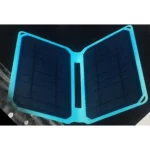 Painel Solar Dobrável 10W 2xUSB 5V 2A Portátil