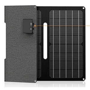 Painel Solar Dobrável 20W 2xUSB 5V 4A Portátil