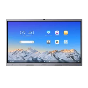 Painel Interativo Hikvision 75" 4K Touch Android Windows Wi-Fi