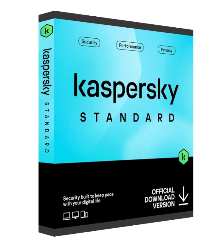 Antivírus Kaspersky Standard – Licença para 3 Dispositivos (1 Ano)